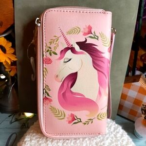 Unicorn wristlet wallet New